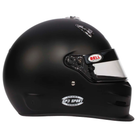 The side of the SA2020 rated black Bell GP3 Sport Racing Helmet.