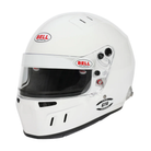 The SA2025 and FIA8859 certified white Bell GT6 Pro Racing Helmet.