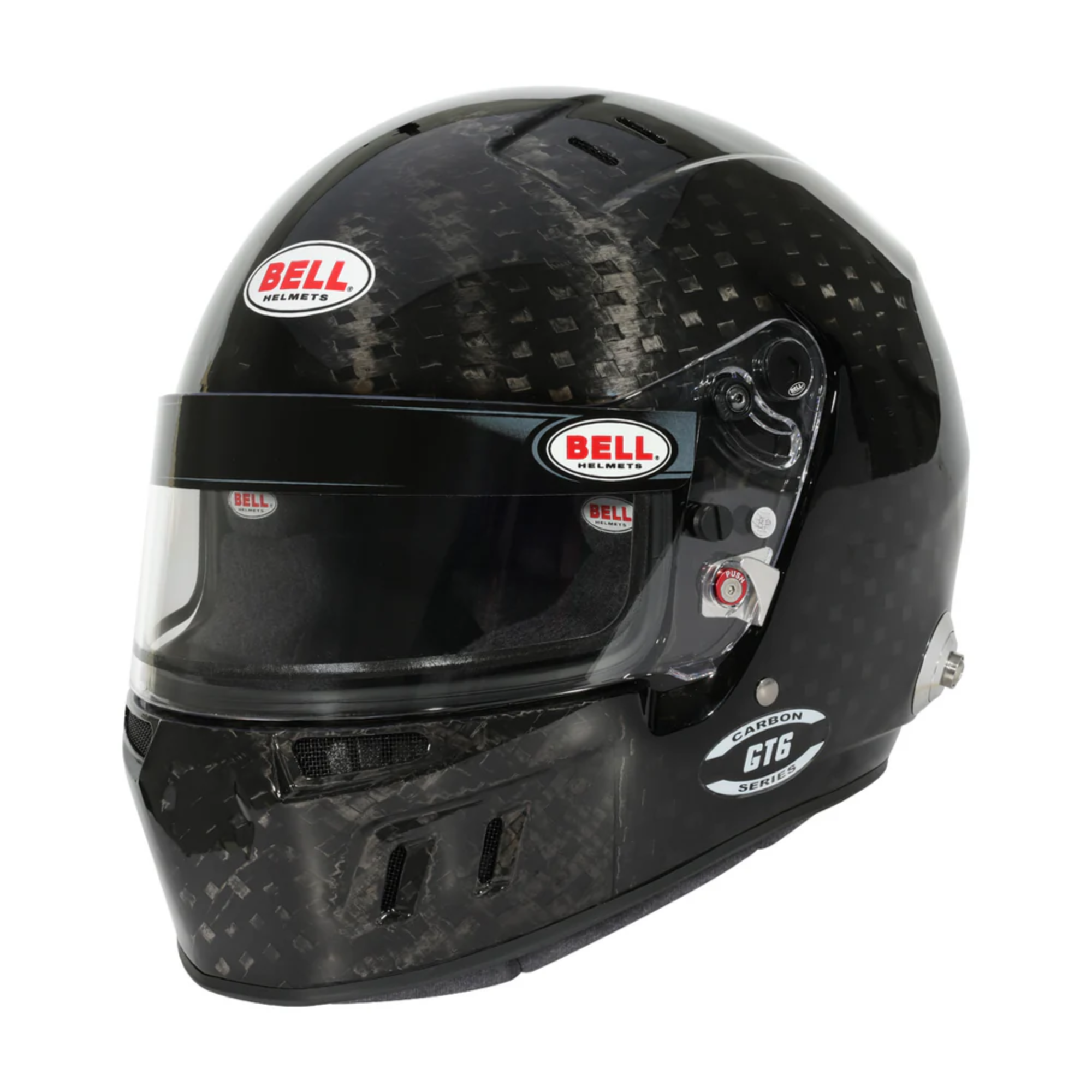 The Bell GT6 Ultra Carbon Racing Helmet.