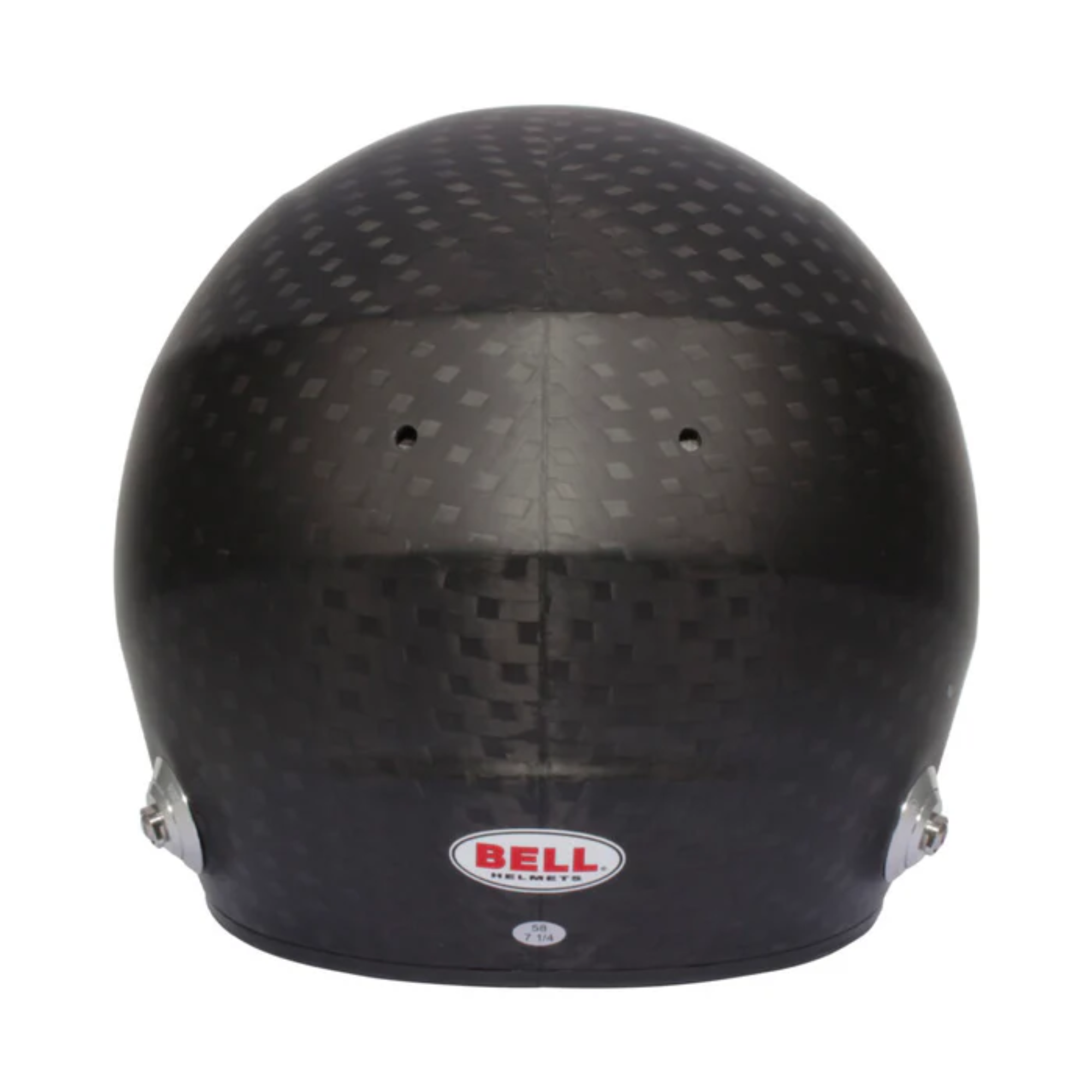 The back of the Bell HP6 Carbon Racing Helmet.