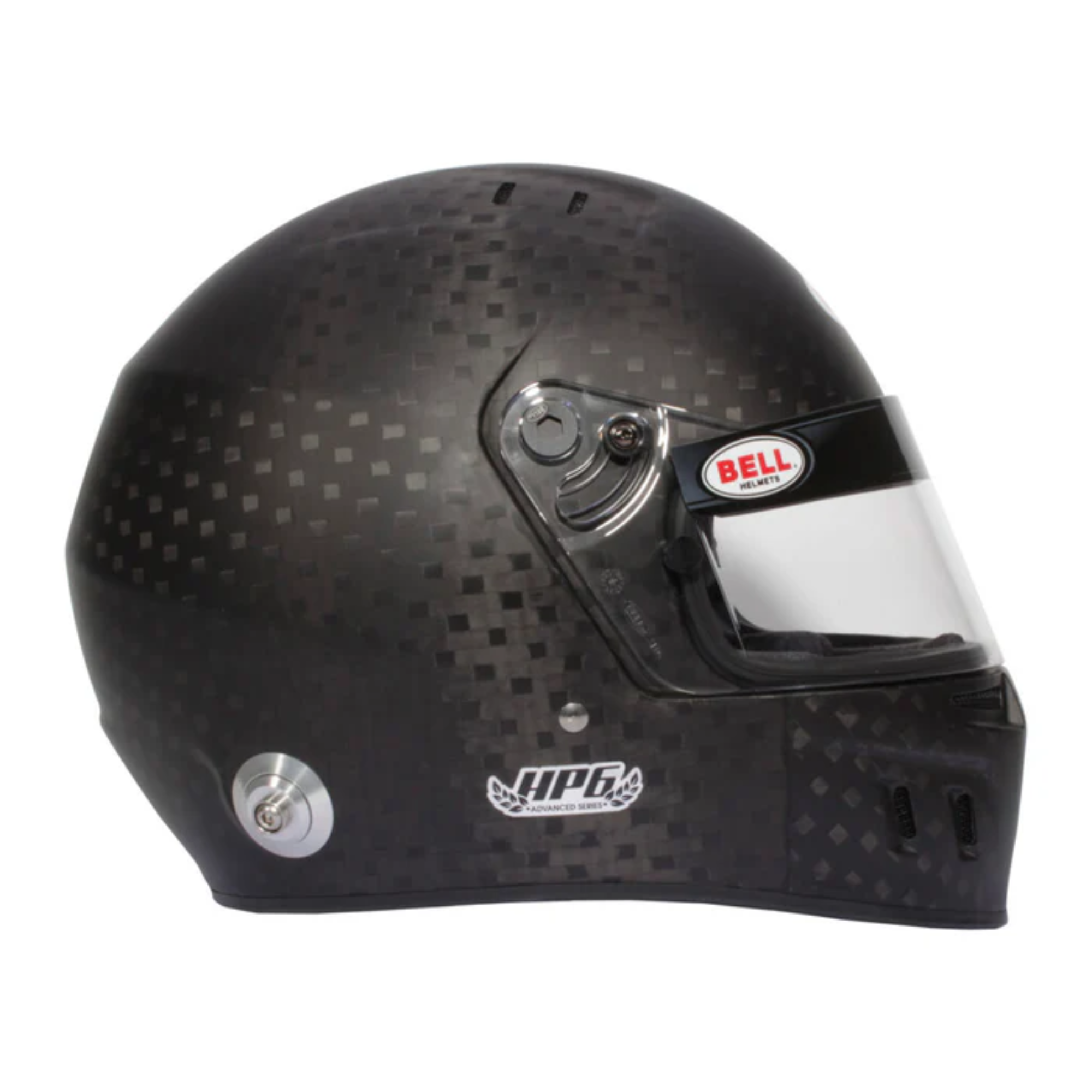 The right side of the Bell HP6 Carbon Racing Helmet.