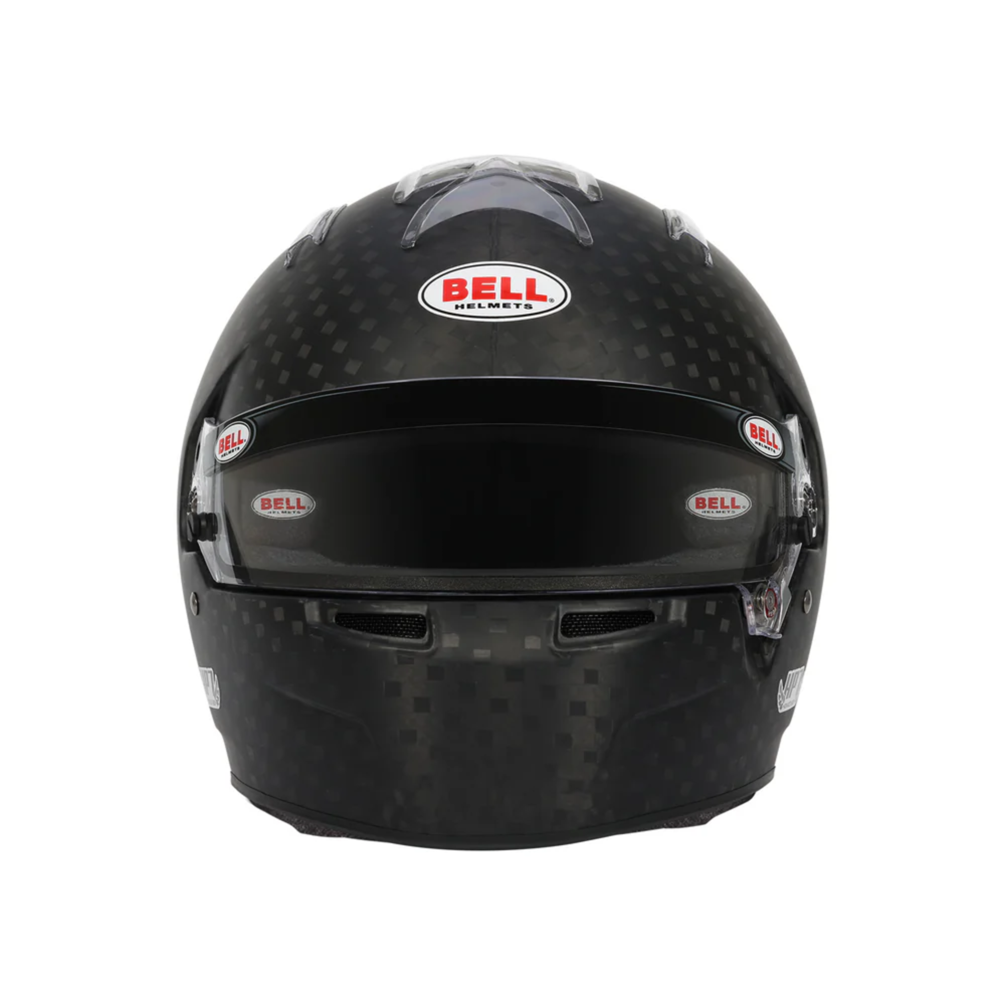 The front of the Bell HP7 Evo-IV Carbon Racing Helmet.