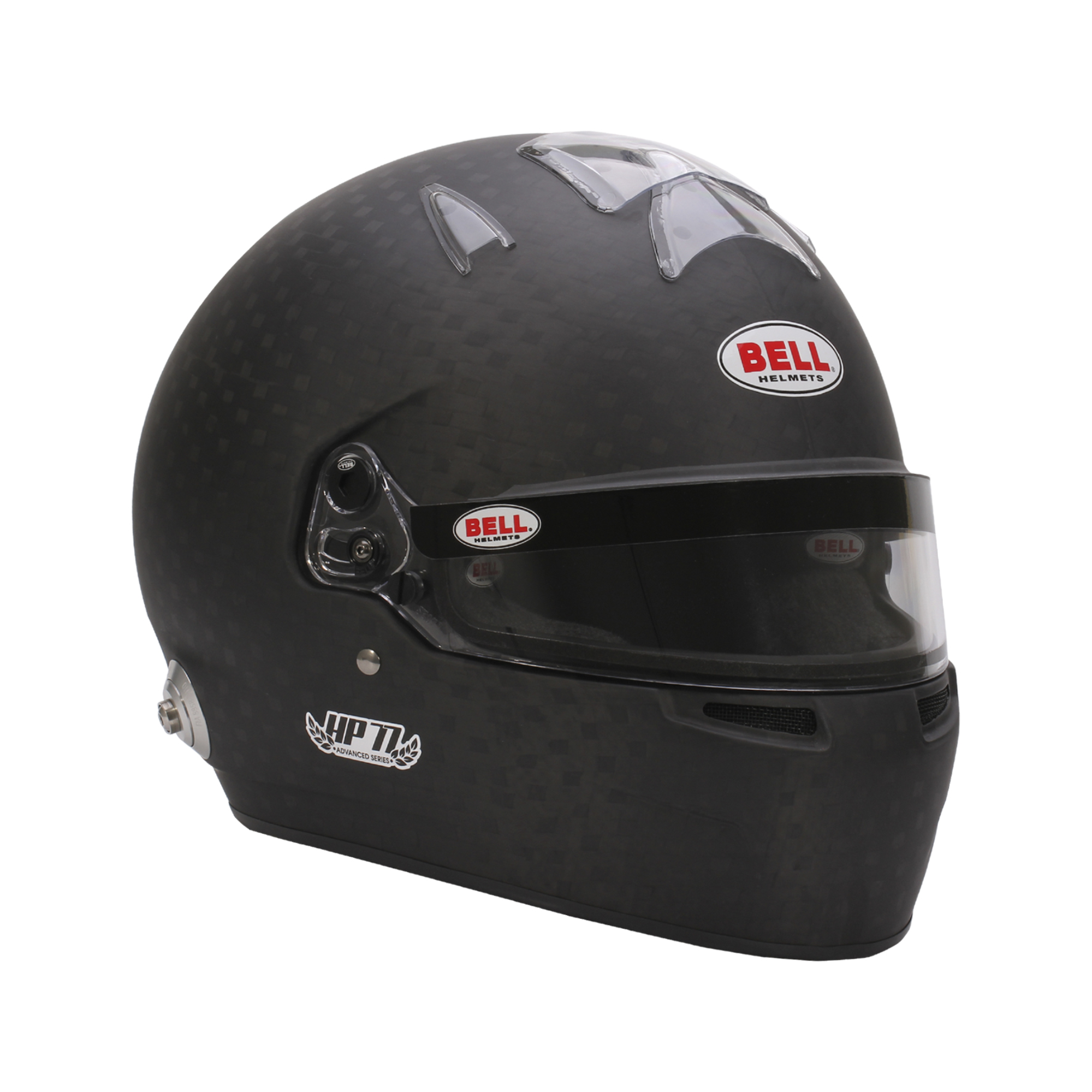 The Bell HP77 STD ABP Carbon Racing Helmet.