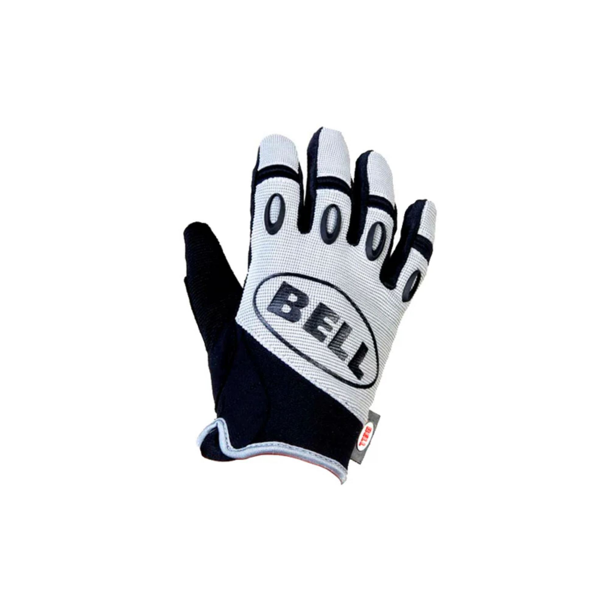 The black Bell K-NXT Youth Karting Gloves from Bell.