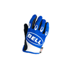The blue Bell K-NXT Youth Karting Gloves from Bell.
