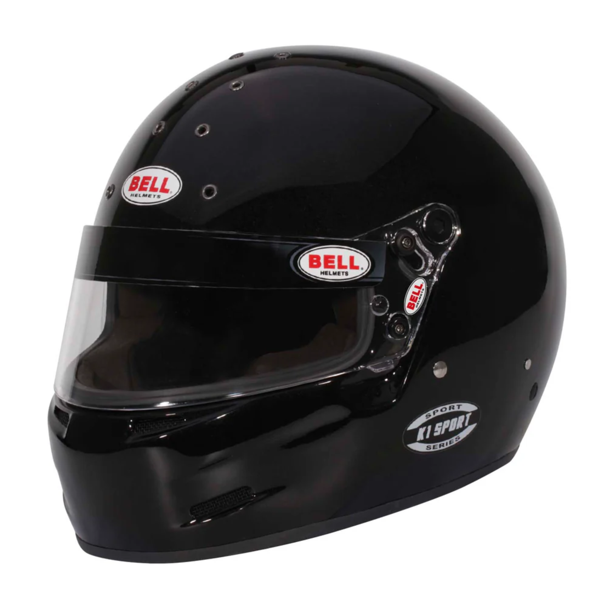 The black Bell K1 Sport Racing Helmet.