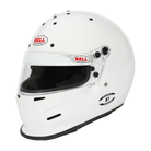 The white Bell K1 Sport Racing Helmet which is Snell SA2025 certified.
