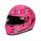 The pink Bell KC7 CMR Champion Youth CMR2016 Karting Helmet from Bell.