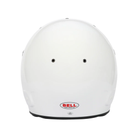 The back of the SA2025 certified white Bell M8 Sport Racing Helmet.