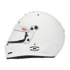 The side of the SA2025 certified white Bell M8 Sport Racing Helmet.