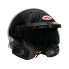 The SA2025 & FIA8859 homologated Bell Mag-10 Rally Ultra Carbon Racing Helmet at an angle.