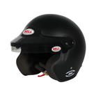 The black Bell Mag Open Face Racing Helmet - SA2025.