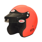 The orange Bell Mag Open Face Racing Helmet - SA2025.