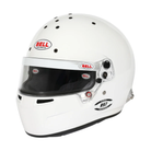 The white Bell RS7 Pro Racing Helmet - SA2025 / FIA8859.