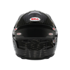 The front of the SA2025 / FIA8859 homologated Bell RS7 Ultra Carbon Duckbill Racing Helmet.