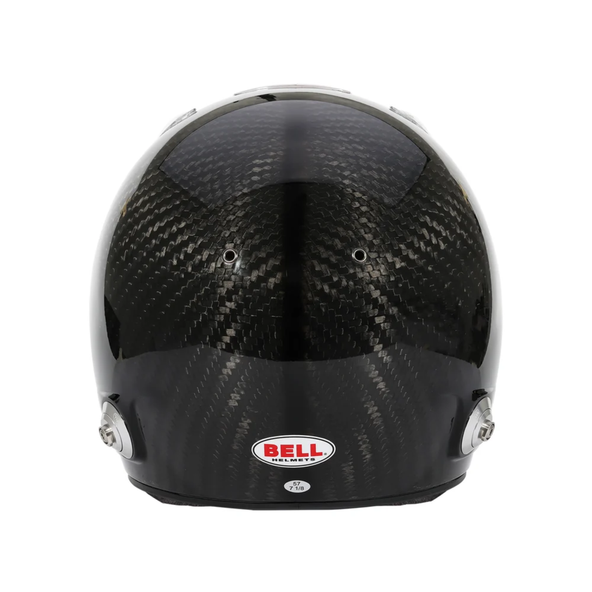 The back of the Bell RS7 Ultra Carbon Racing Helmet.