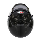 The top of the Bell RS7 Ultra Carbon Racing Helmet.