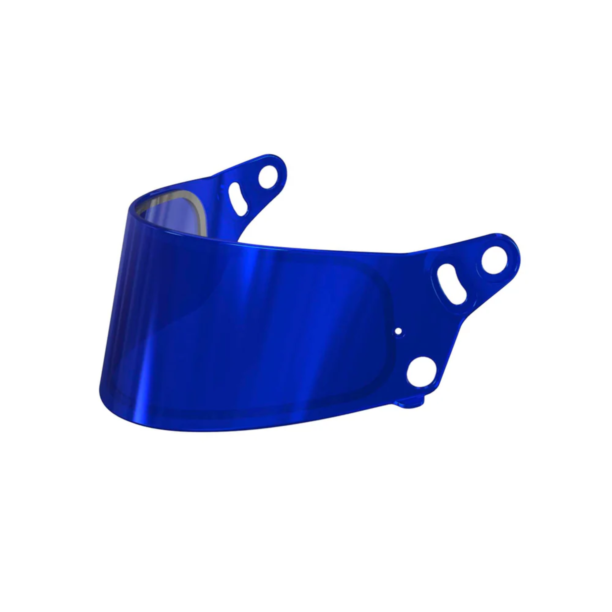 The blue chrome Bell SE03 DSAF Fog Free Helmet Shield.