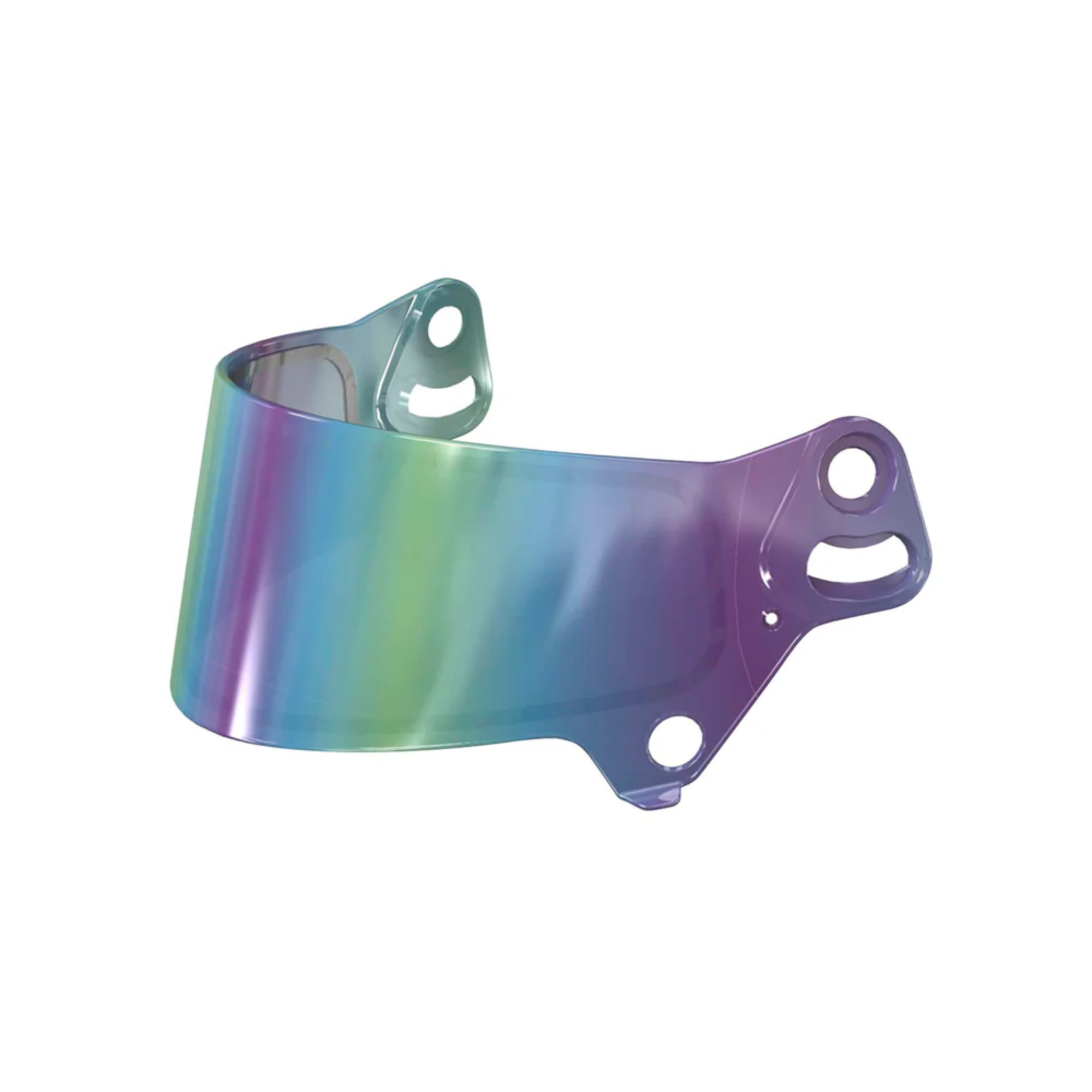 The rainbow mirror Bell SE07 DSAF Fog Free Helmet Shield.
