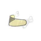 The yellow Bell SE077 DSAF Anti-Fog Helmet Shield.