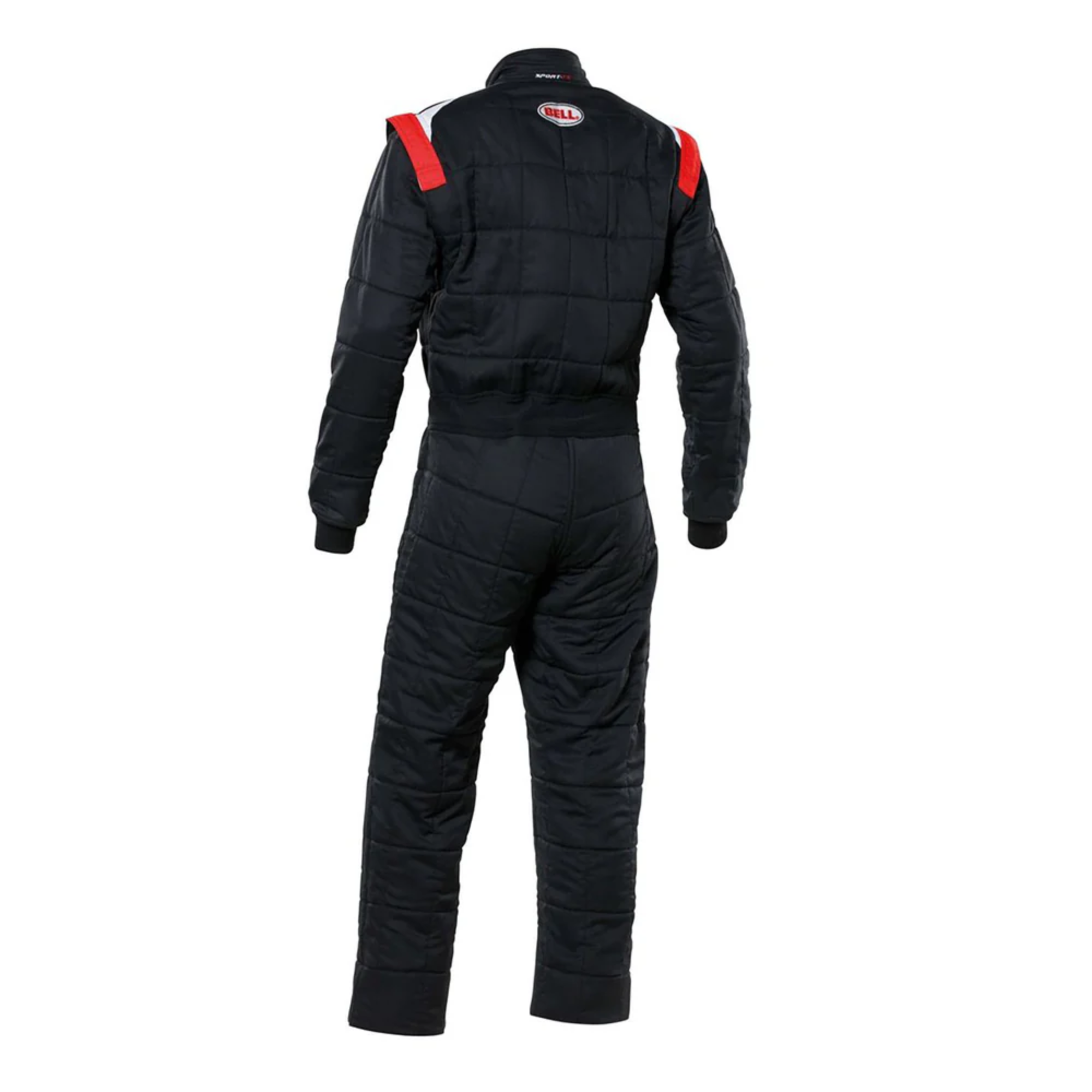 The back of the black Bell Sport-TX Racing Suit from Bell.