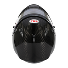 The top of the Bell XR7 Ultra Carbon Racing Helmet.
