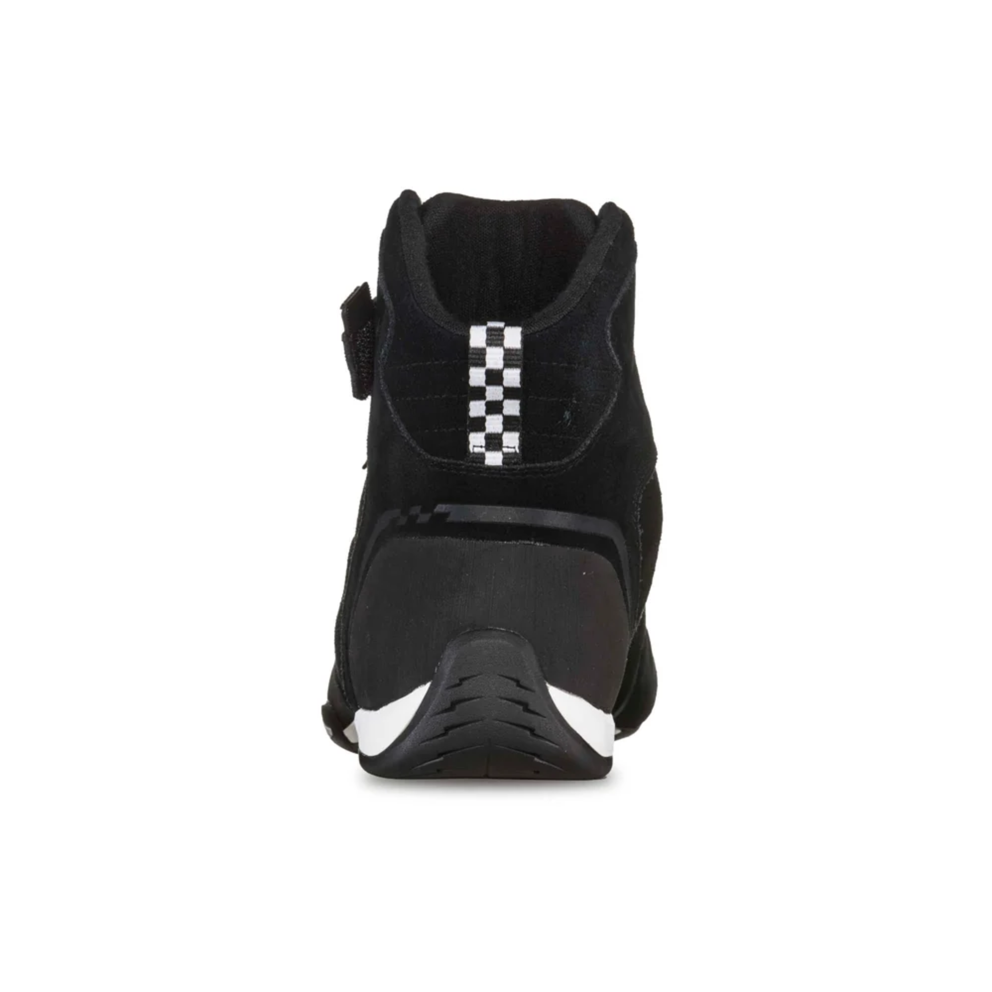 The back of the black Chicane GT3 Racing Shoes.