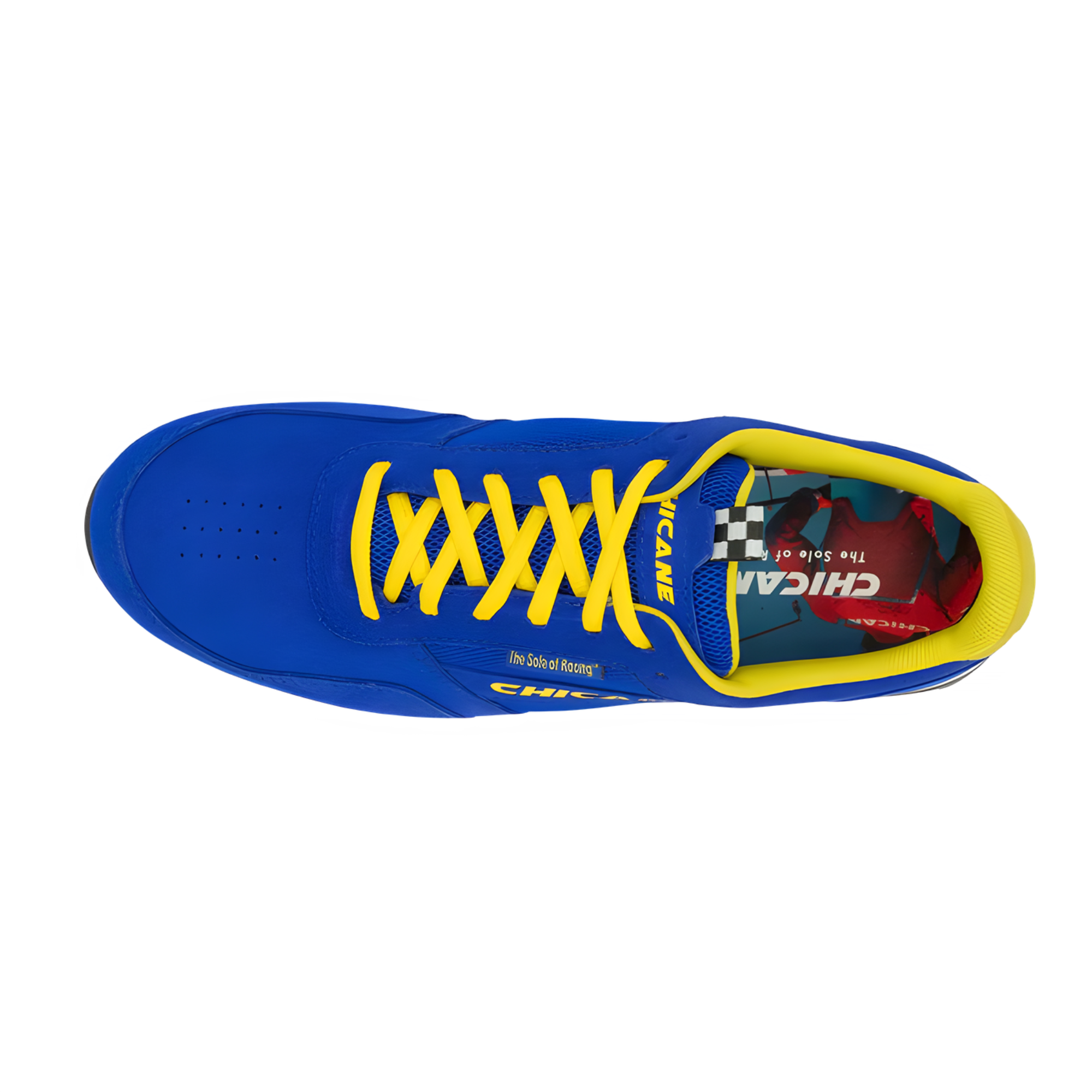 The top of the blue Chicane Sebring Women's Shoes from Chicane.