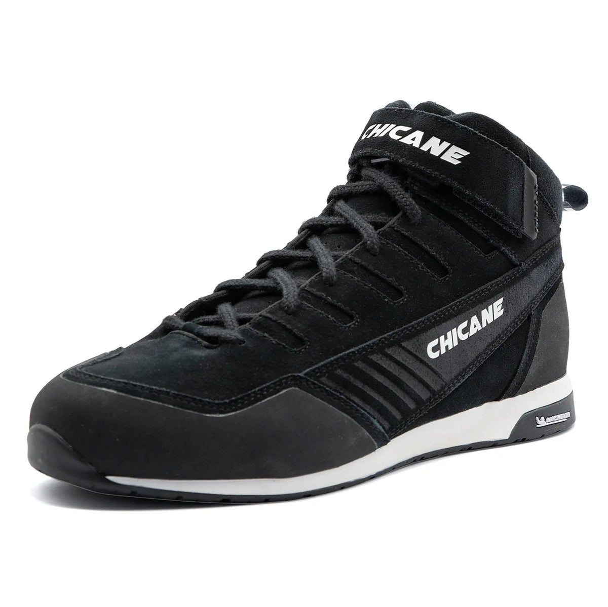 The black SFI 3.3 rated Chicane TS-X Pit Crew Shoes.