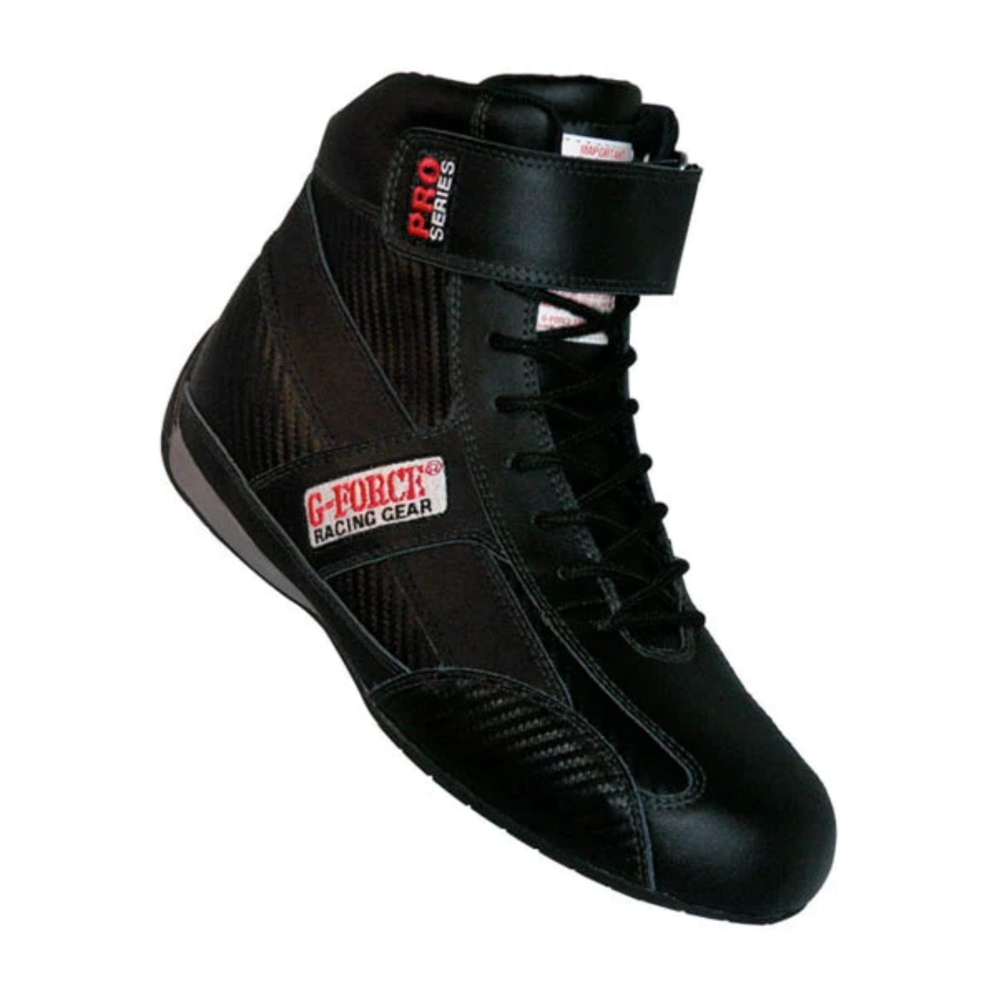 The black G-Force 236 Pro Series Racing Shoes.