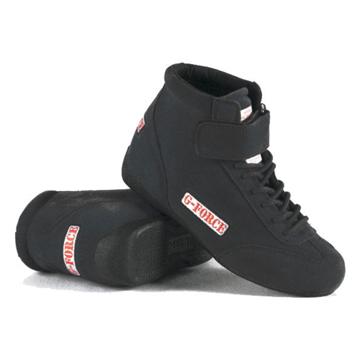 The black SFI 3.3 G-Force GF235 Racegrip Racing Shoes.