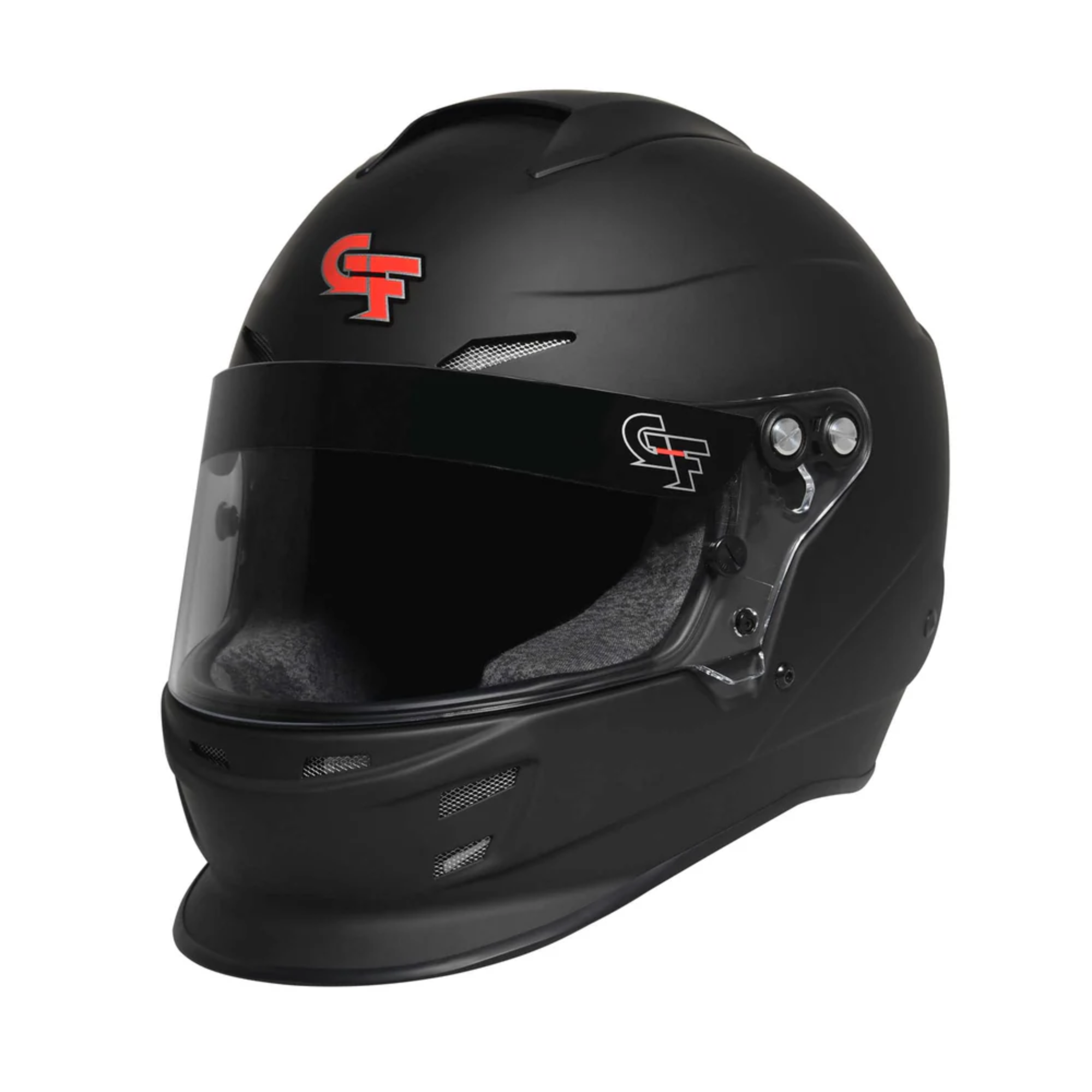 The flat black G-Force Nova Racing Helmet - SA2020 from G-Force.