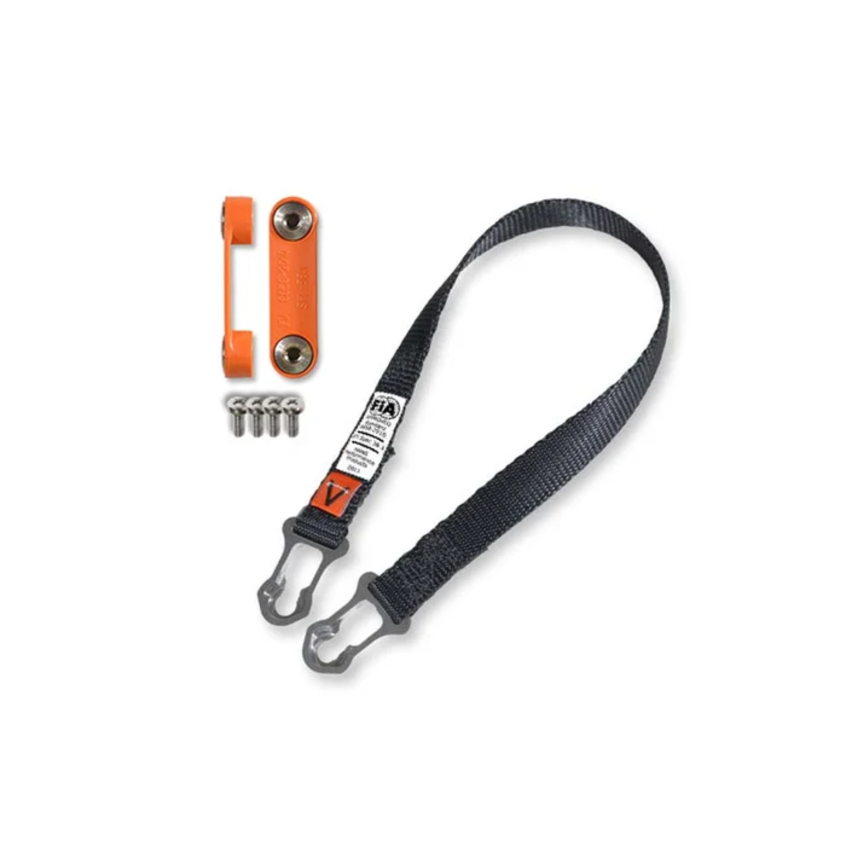 The HANS Sport II Sliding Tethers - Post Anchor.