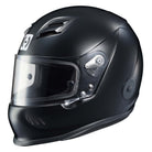 The black Snell SA2020-rated HJC H10 Racing Helmet.
