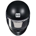 The black HJC H70 Racing Helmet from the top.