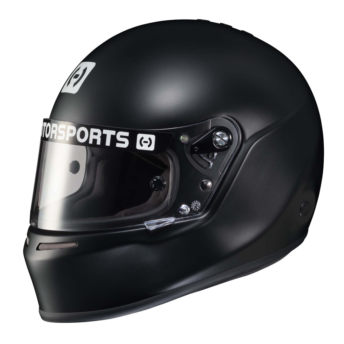 The black HJC H70 Racing Helmet.