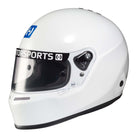The white HJC H70 Racing Helmet.