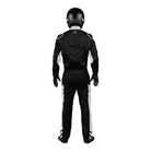 The back of the white SFI 3.4/5 homologated K1 RaceGear Aero SFI Racing Suit.