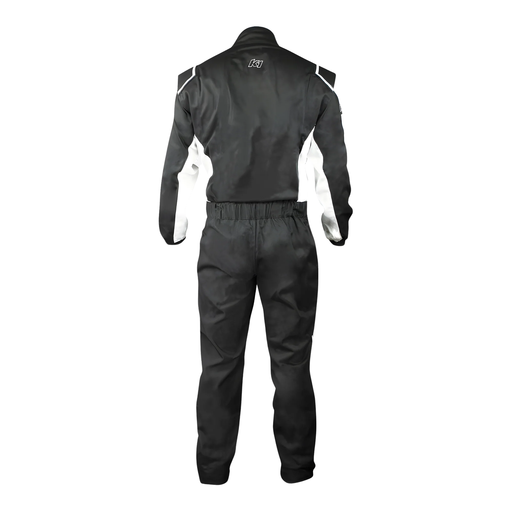 The back of the K1 RaceGear Challenger SFI Racing Suit.