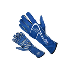 The blue SFI 3.3/5 homologated K1 RaceGear Track 1 Youth Nomex Racing Gloves.