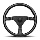 The black Momo Montecarlo Steering Wheel.