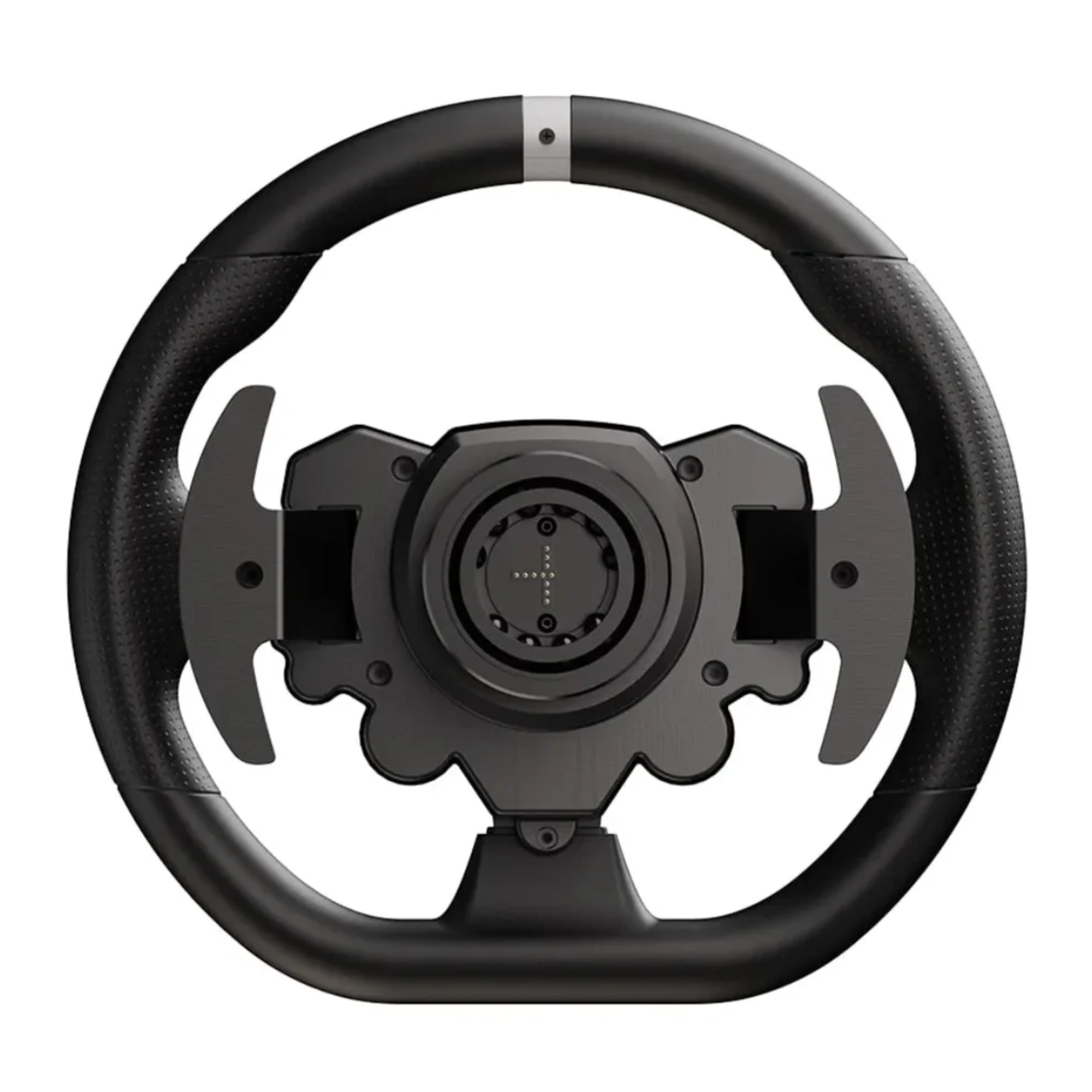 The back of the Moza Racing ESX Steering Wheel.