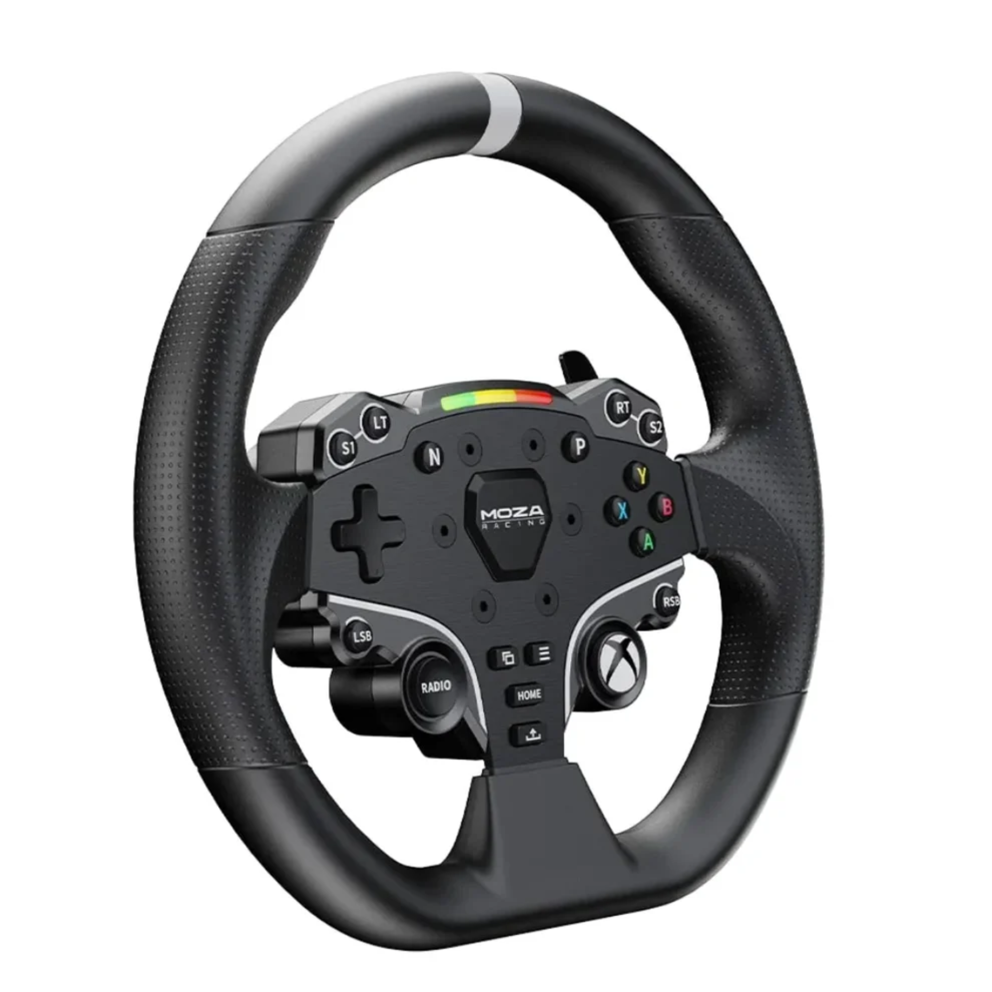 The side of the Moza Racing ESX Steering Wheel.