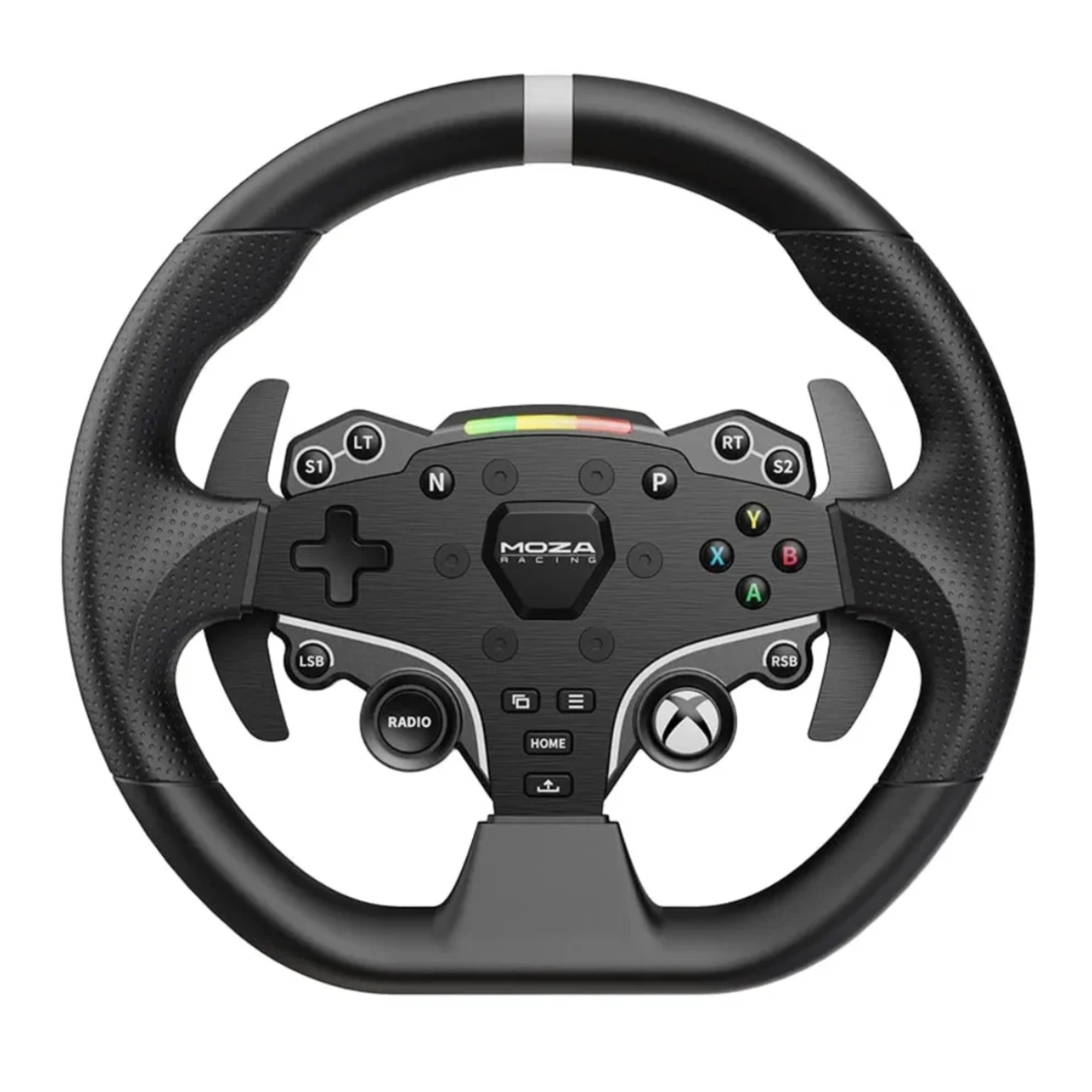 The Moza Racing ESX Steering Wheel.