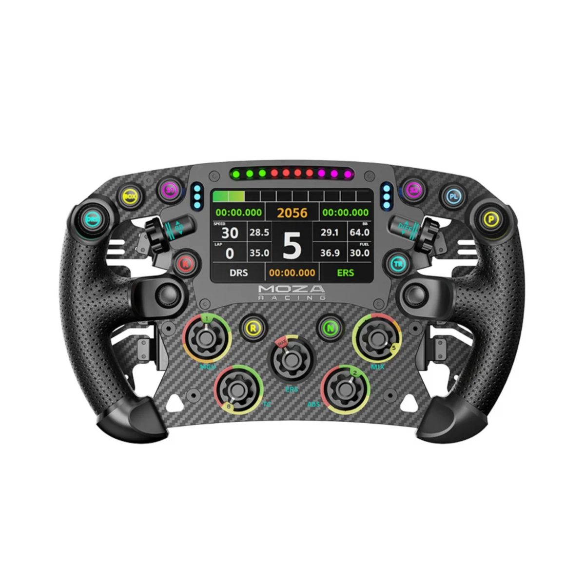 The Moza Racing FSR 2 Formula Steering Wheel.