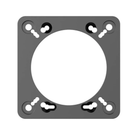 The Moza Racing Multi-Function Stalks Adapter Plate.