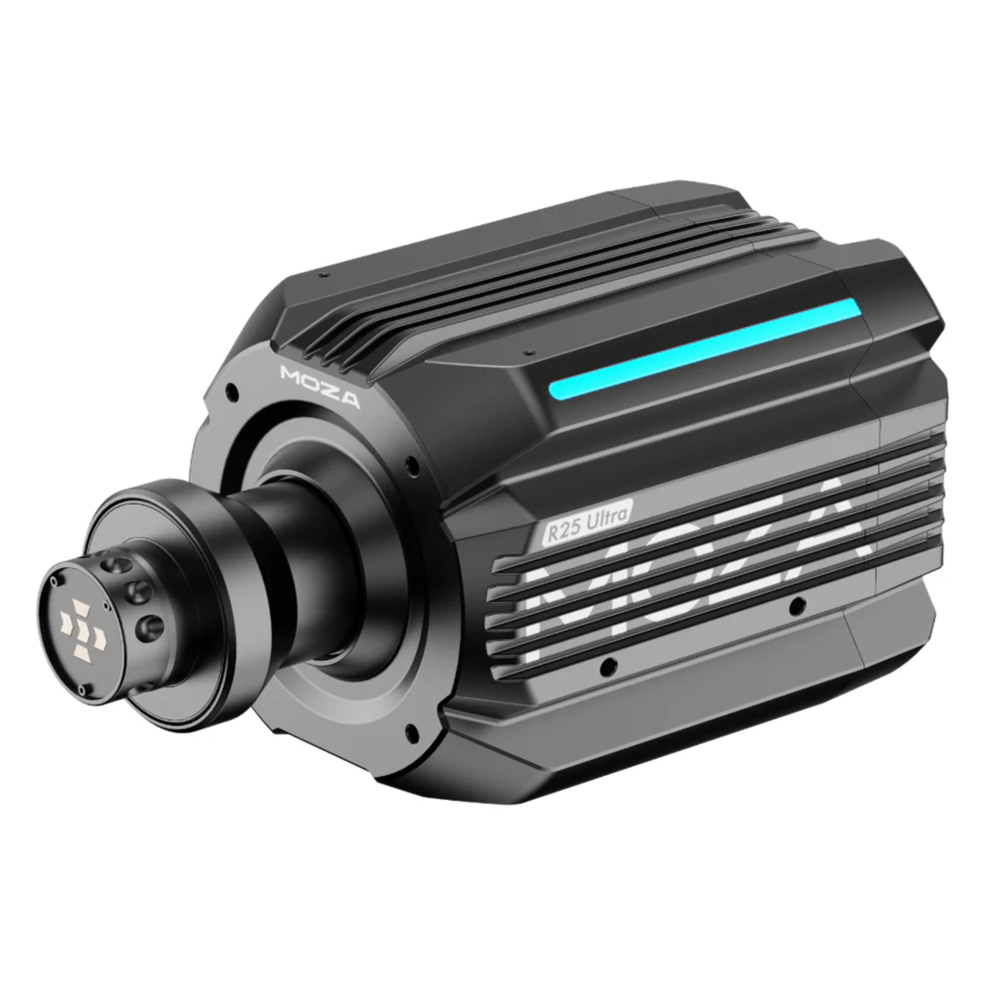 The Moza Racing R25 Ultra Direct Drive Base.