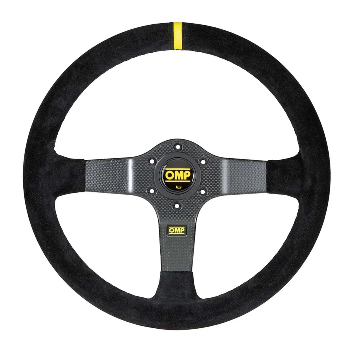 The OMP 350 Carbon D Steering Wheel.