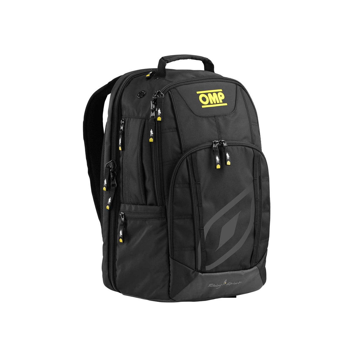 The black OMP Backpack.