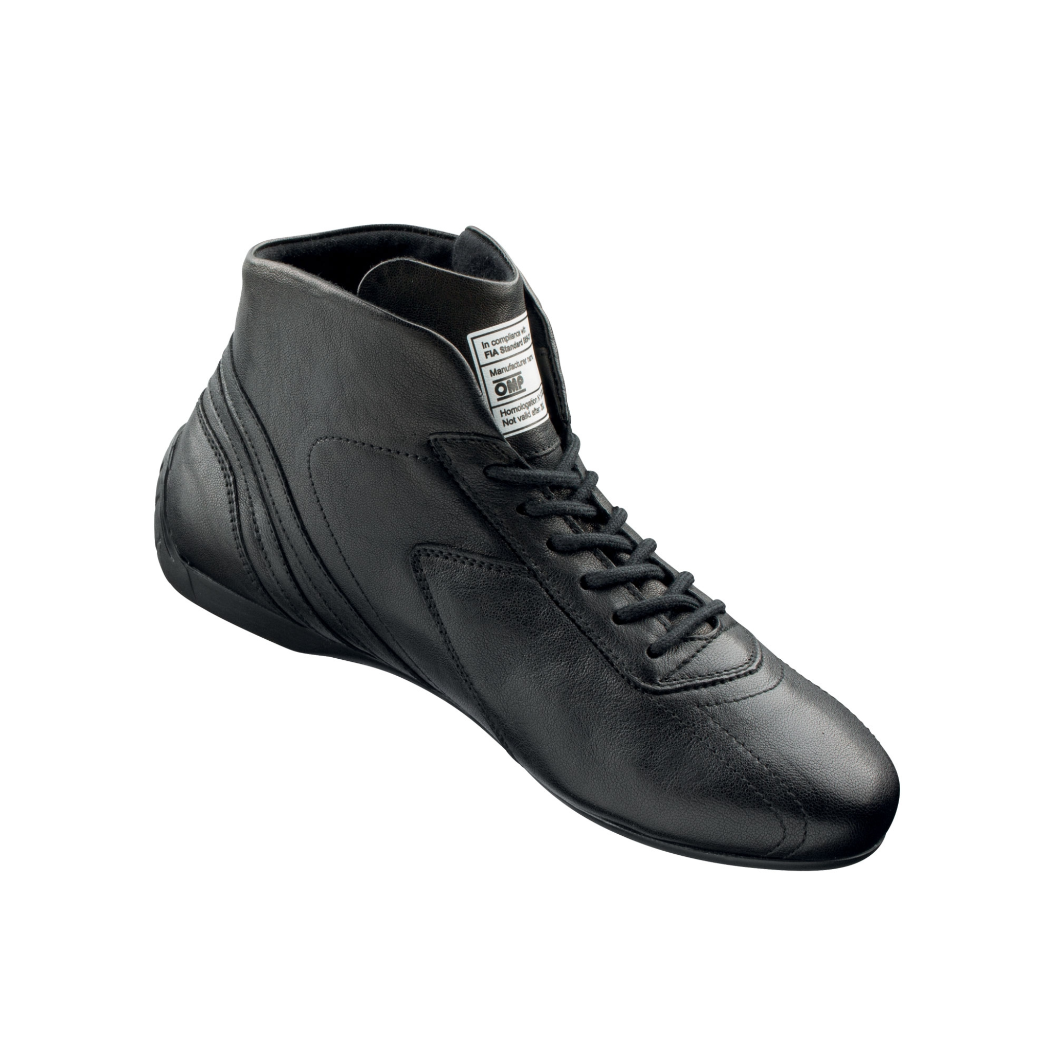 The black OMP Carrera Low Racing Shoes.